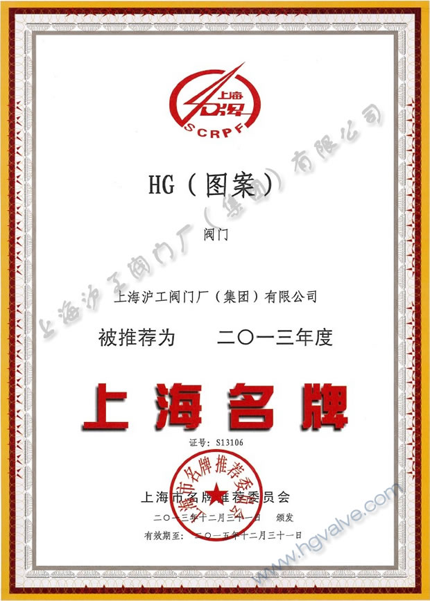 上海44118太阳成城集团(中国)有限公司-上海名牌证书（2013年度）